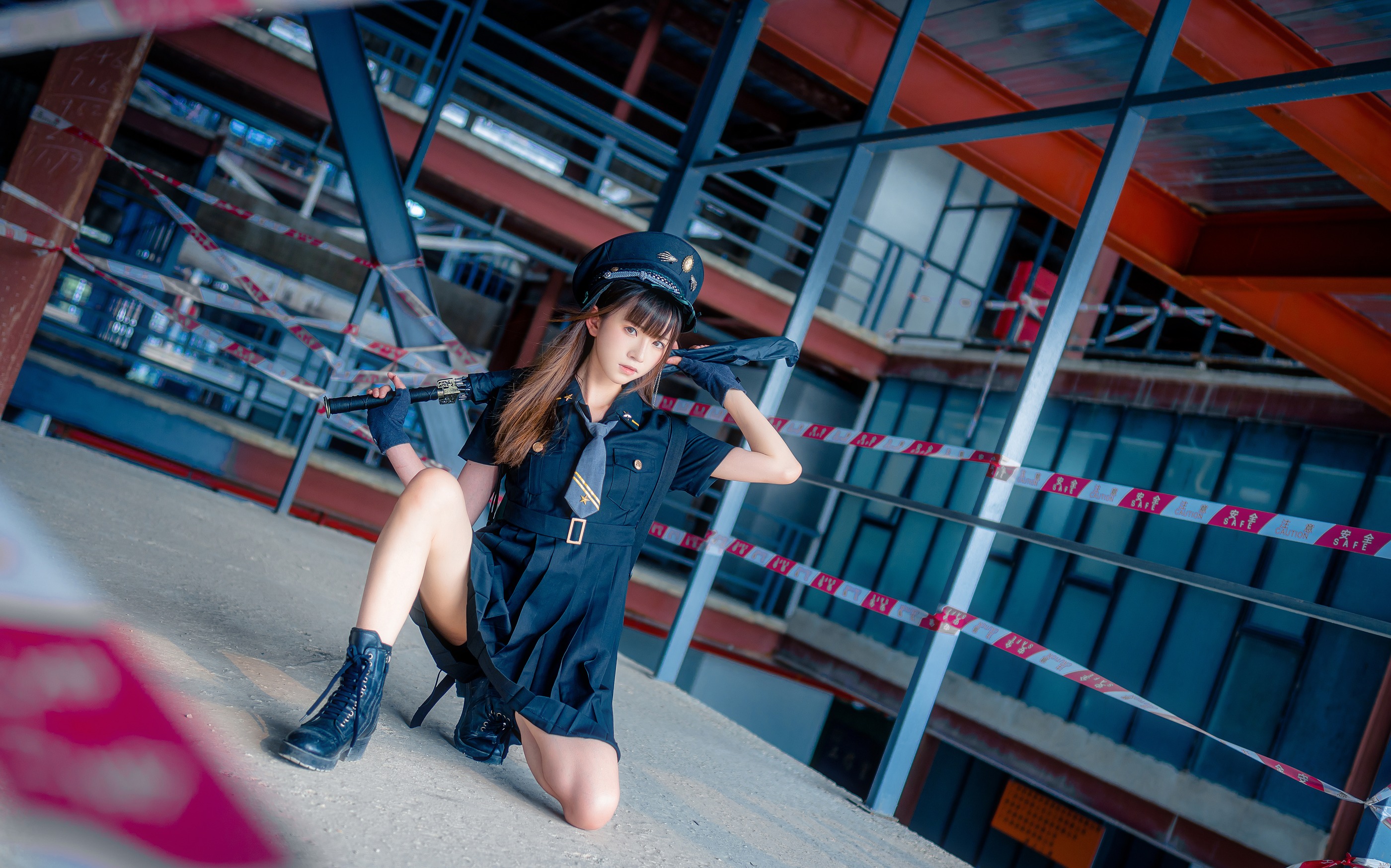 图片[1]-Kitaro_绮太郎 – NO.104 制服 [14P]-XikXak